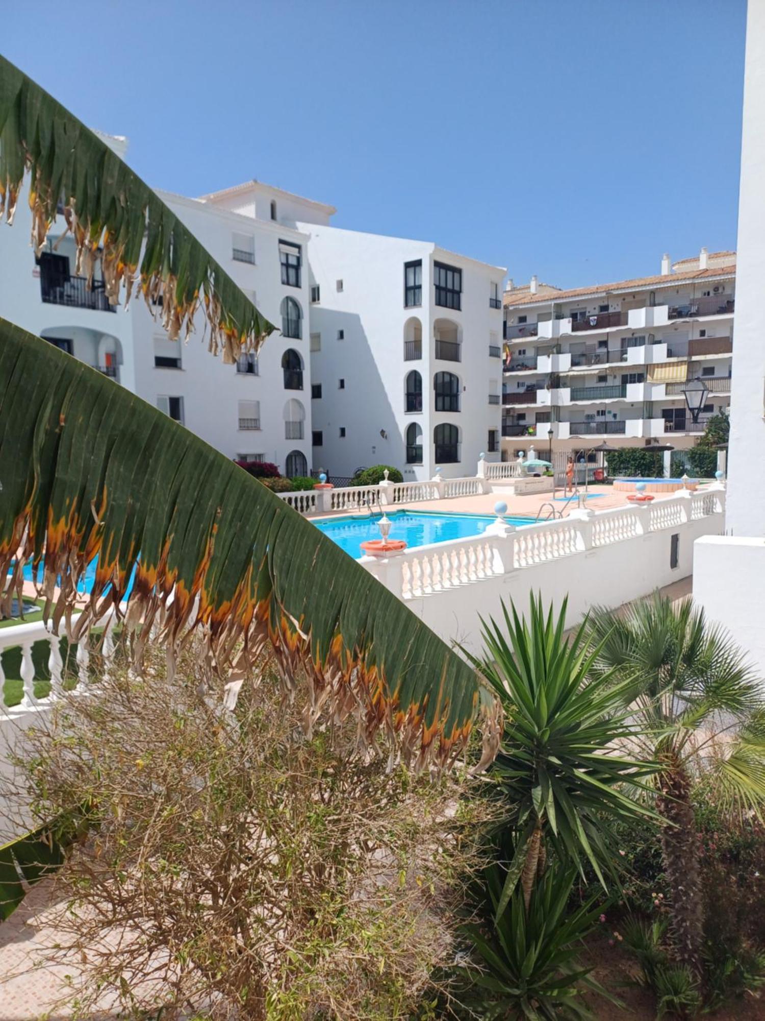 Beautiful Beachfront Newly Renovated 2 Bedroom Apartment With Swimming Pool And Garden San Luis de Sabinillas Exterior photo